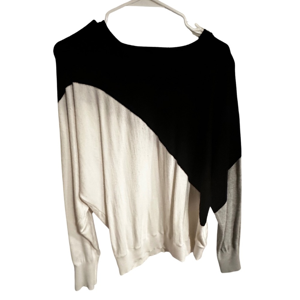 Pull Over Sweater - Black, Off White & Grey
